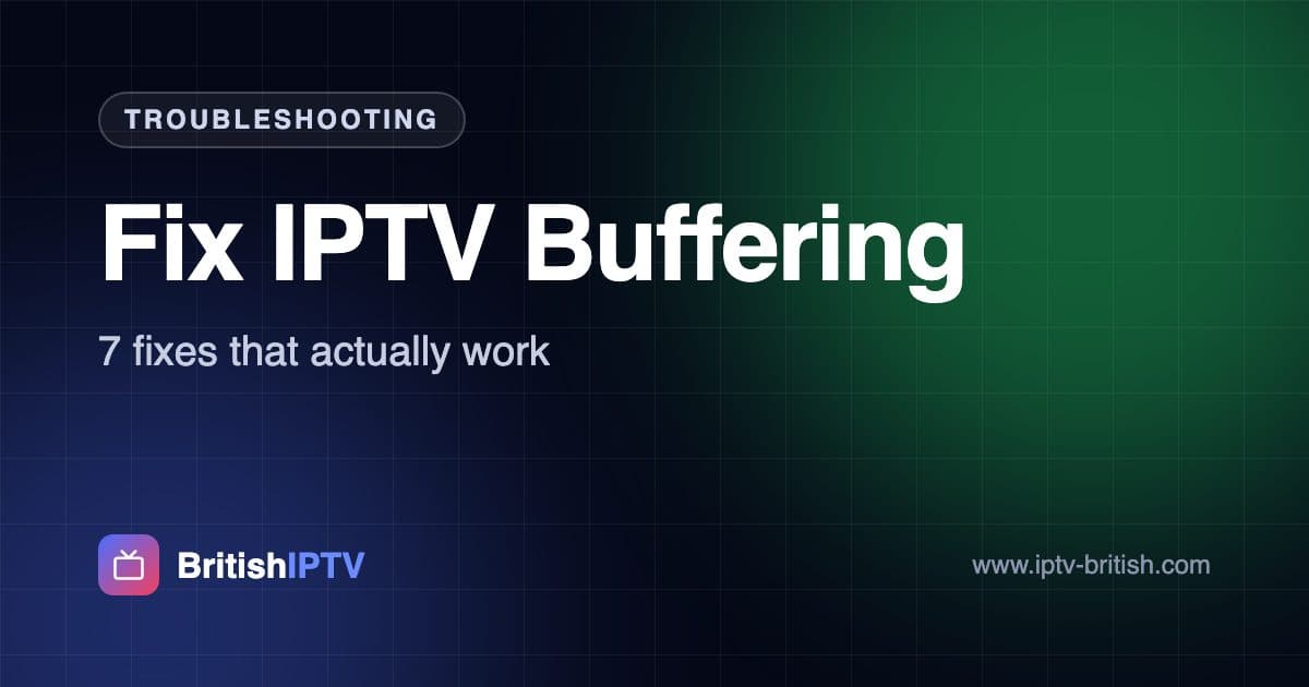 Como resolver o buffering do IPTV – soluções que funcionam